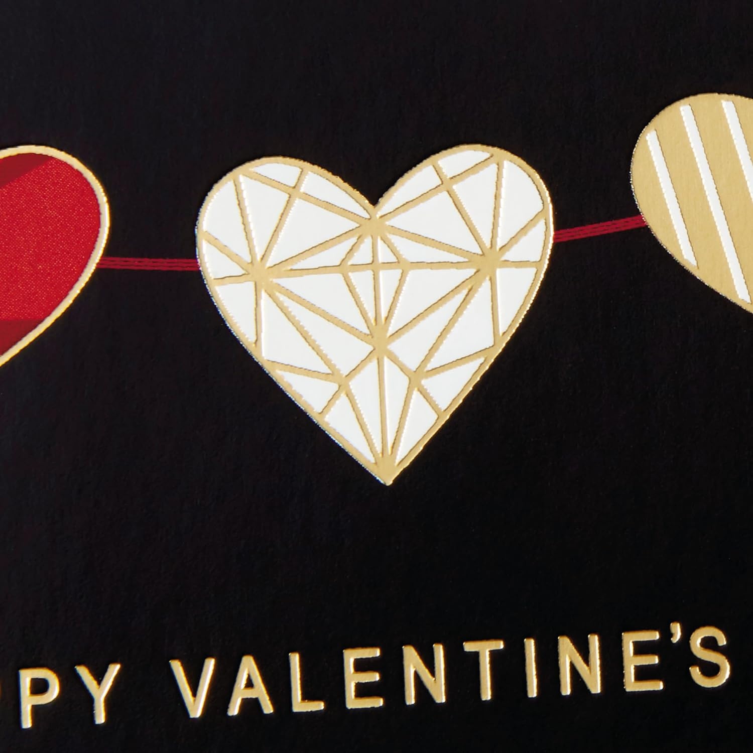 image:imageHallmark Mini Valentines Day Cards Assortment 18 Cards with Envelopes Foil Hearts Galentines Day Cards PackFoil Hearts Folded Mini Valentines