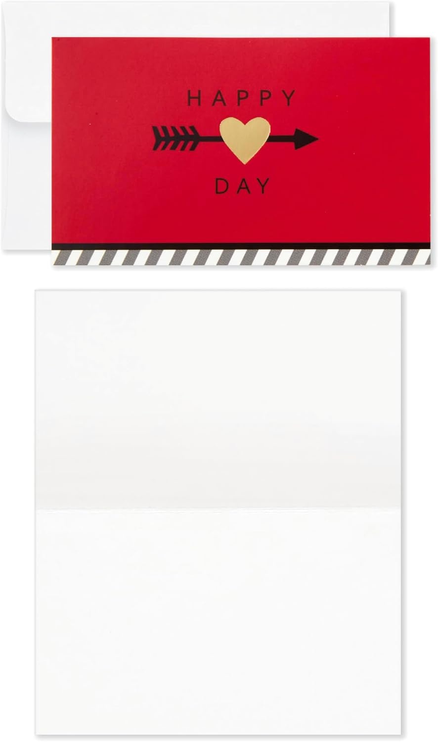 image:imageHallmark Mini Valentines Day Cards Assortment 18 Cards with Envelopes Foil Hearts Galentines Day Cards PackFoil Hearts Folded Mini Valentines