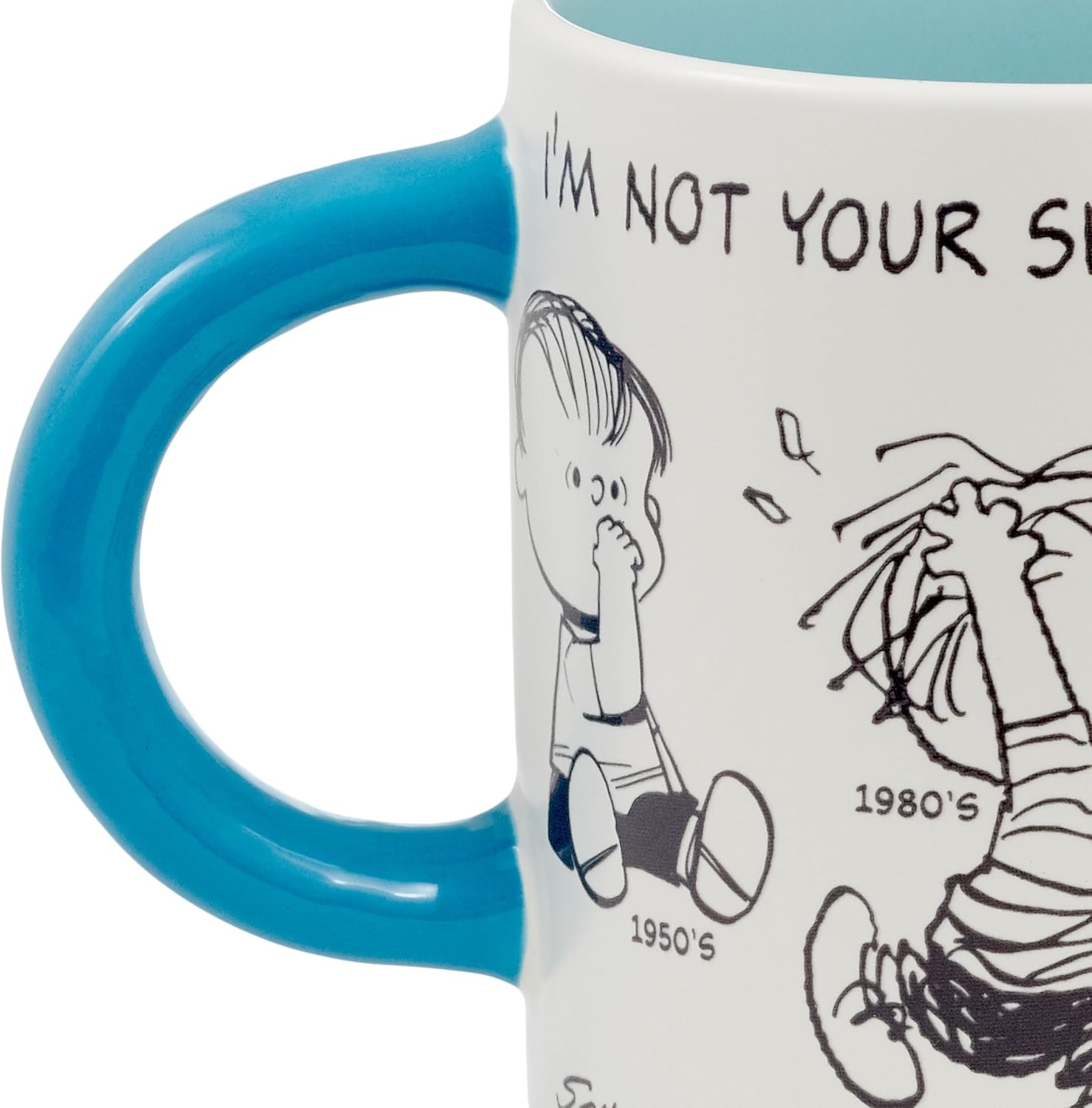 image:imageHallmark Peanuts Black and Red Ceramic Mug 25 oz Christmas Carols Gift for Kids Fans Collectors75th Anniversary