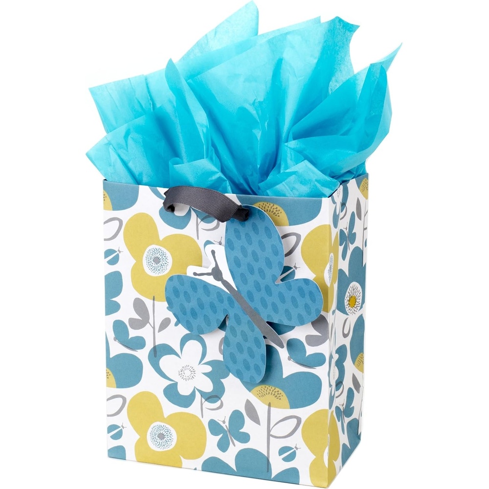 image:imageHallmark 13 Large Gift Bag with Tissue Paper Pink and Gold Hearts for Valentines Day Bridal Showers Weddings EngagementsMedium Pack of 1