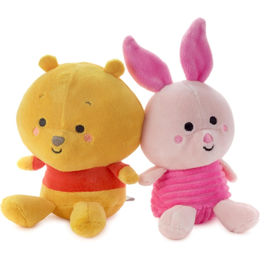 image:imageHallmark Better Together Magnetic Plush Peanut Butter and Jelly 5 Stuffed Toys Easter Gifts for KidsWinnie the Pooh and Piglet