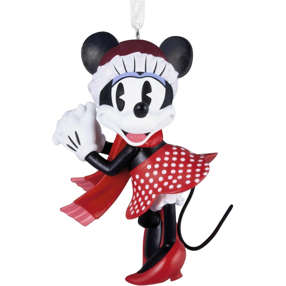 image:imageHallmark Christmas Ornament Disney Minnie Mouse Festive Ornament Gifts for Disney Fans