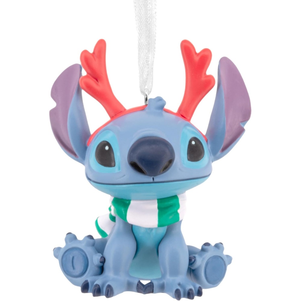 image:imageHallmark Christmas Ornament Disney Stitch with Red Antlers Ornament Gifts for Disney Fans