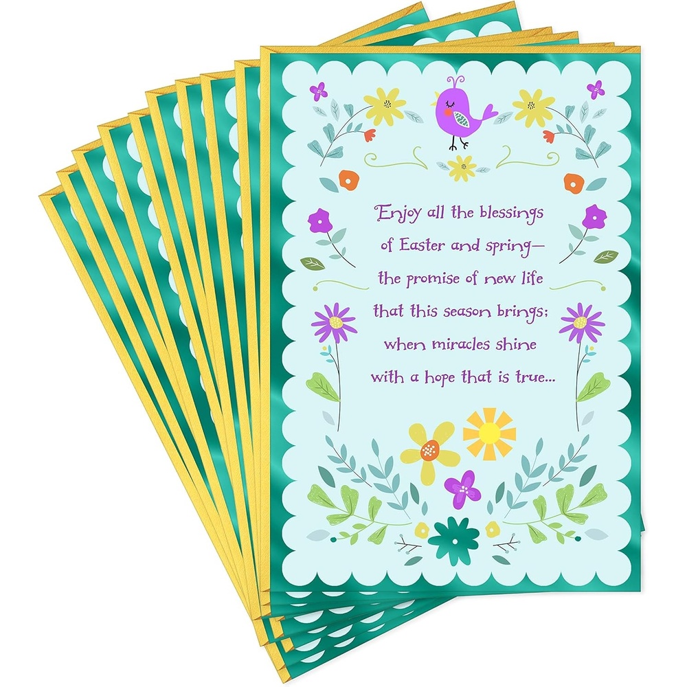 image:imageHallmark Dayspring Pack of Religious Easter Cards Blessings 10 Cards with EnvelopesEaster