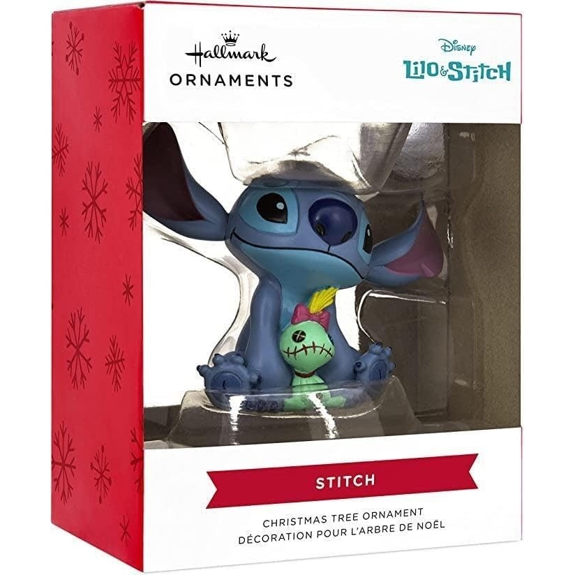 image:imageHallmark Disney Lilo amp Stitch Reindeer Stitch Christmas OrnamentLilo  Stitch with Scrump