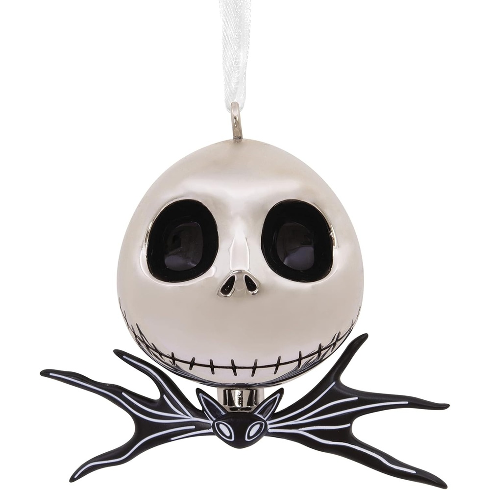 image:imageHallmark Disney Tim Burtons The Nightmare Before Christmas Jack Skellington Christmas Ornament Blown GlassJack Skellington Metal