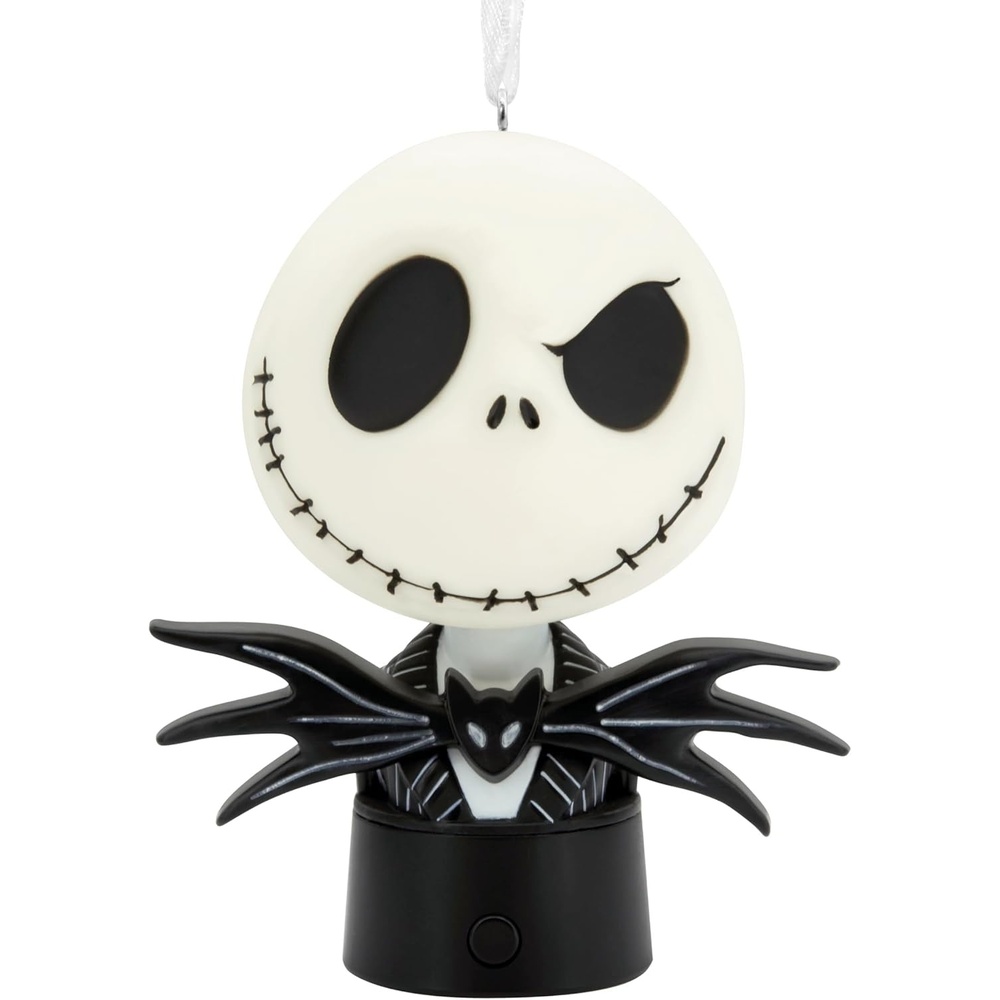image:imageHallmark Disney Tim Burtons The Nightmare Before Christmas Jack and Sally Christmas Ornament with Light