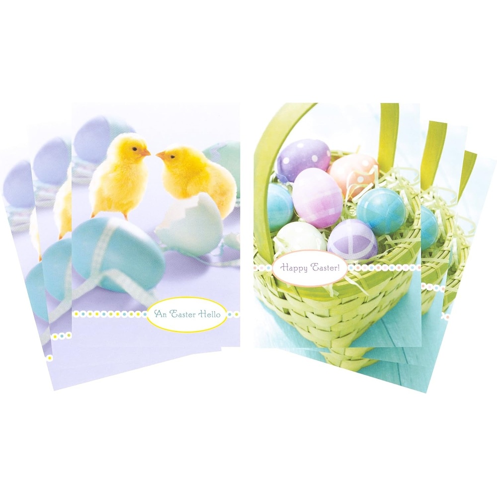 image:imageHallmark Easter Cards Assortment Easter Bunnies 8 Cards with EnvelopesEaster Hello  6 Assorted Cards With Envelopes