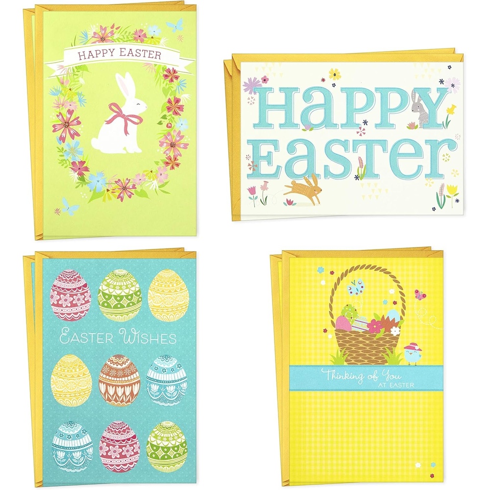 image:imageHallmark Easter Cards Assortment Easter Wishes 8 Cards with EnvelopesEaster Wishes  8 Cards with Envelopes