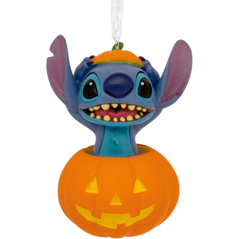 image:imageHallmark Halloween Ornament Disney Stitch in JackoLantern Ornament Halloween Decorations