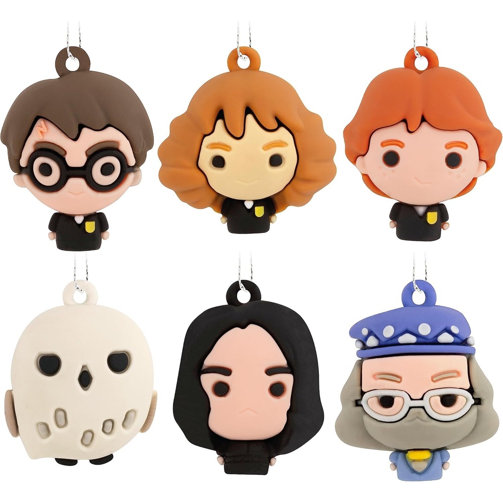 image:imageHallmark Harry Potter and Friends Mini Christmas Ornaments Shatterproof Set of 6