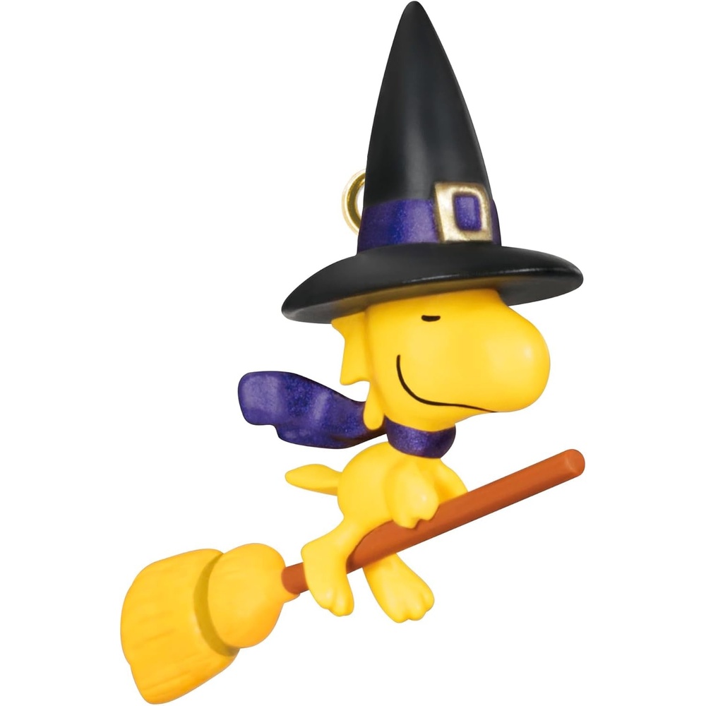 image:imageHallmark Keepsake 097 Mini Halloween Ornament 2024 The Peanuts Gang Witchy Woodstock Gifts for Peanuts FansMini Witchy Woodstock
