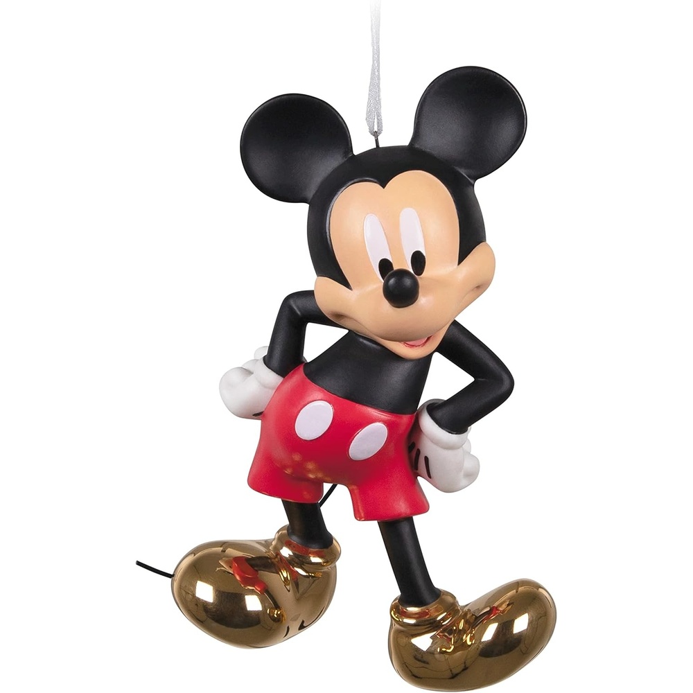 image:imageHallmark Keepsake Christmas Ornament 2023 Disney Mickey Mouse Partners Gifts for Disney FansPorcelain Mickey Mouse