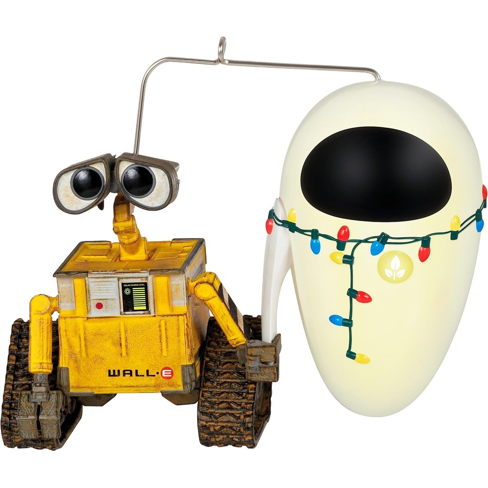 image:imageHallmark Keepsake Christmas Ornament 2023 Disney and Pixar WallE 15th Anniversary WallE and Eve Gifts for Disney FansWallE and Eve