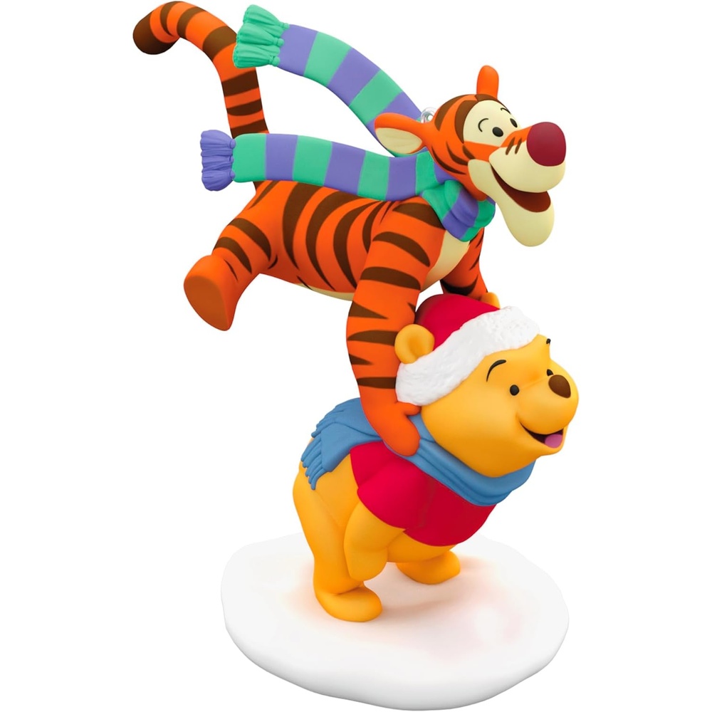 image:imageHallmark Keepsake Christmas Ornament 2026 Disney Winnie the Pooh Holiday Hugs Gifts for Disney FansLeapfrogging Friends