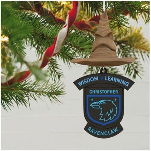 image:imageHallmark Keepsake Christmas Ornament Personalized Harry Potter Slytherin Sorting HatPersonalized Ravenclaw