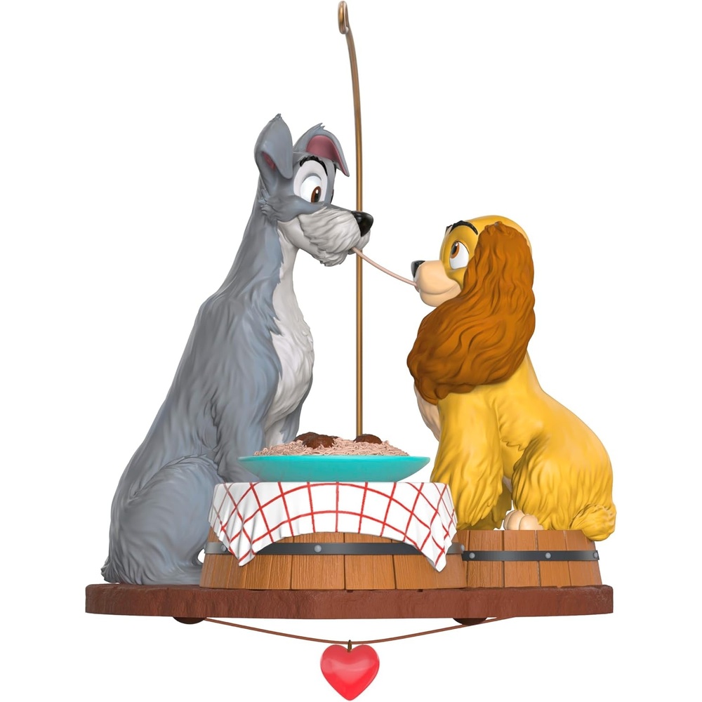 image:imageHallmark Keepsake Disney Christmas Ornament Lady and the Tramp 70th Anniversary Spaghetti SupperSpaghetti Supper