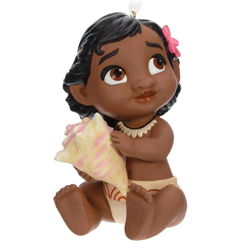 image:imageHallmark Keepsake Disney Princess Christmas Ornament 2023 Moana The Ocean Chose Me PorcelainThe Ocean Chose Me