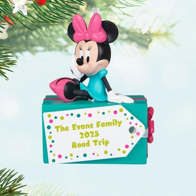 image:imageHallmark Keepsake DisneyPixar Christmas Ornament Up Friends of a Feather Gifts for Disney FansMinnie Mouse Oh  Look A Gift