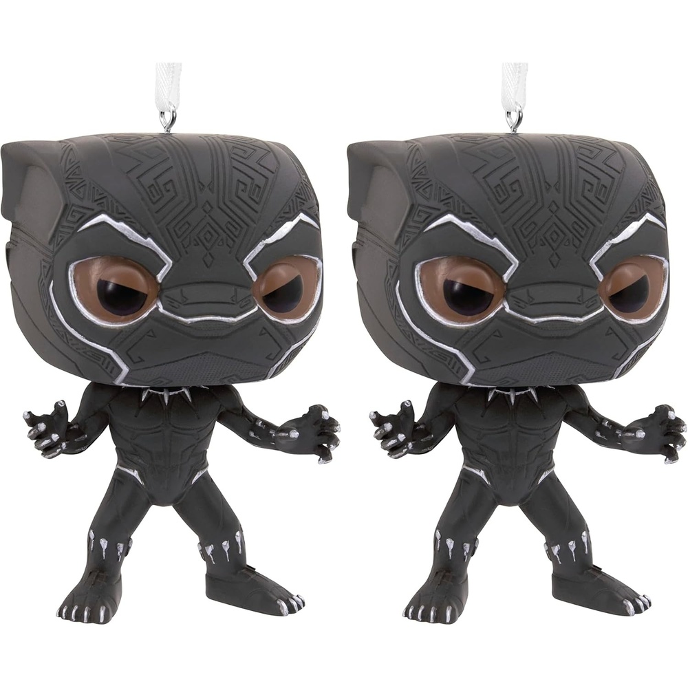 image:imageHallmark Marvel Black Panther Funko POP Christmas OrnamentPack of 2