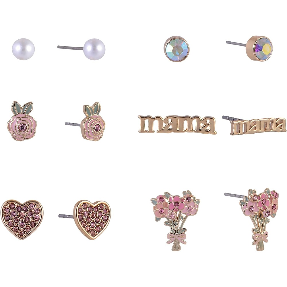 image:imageHallmark Mothers Day 6 Pair Stud Earring Set