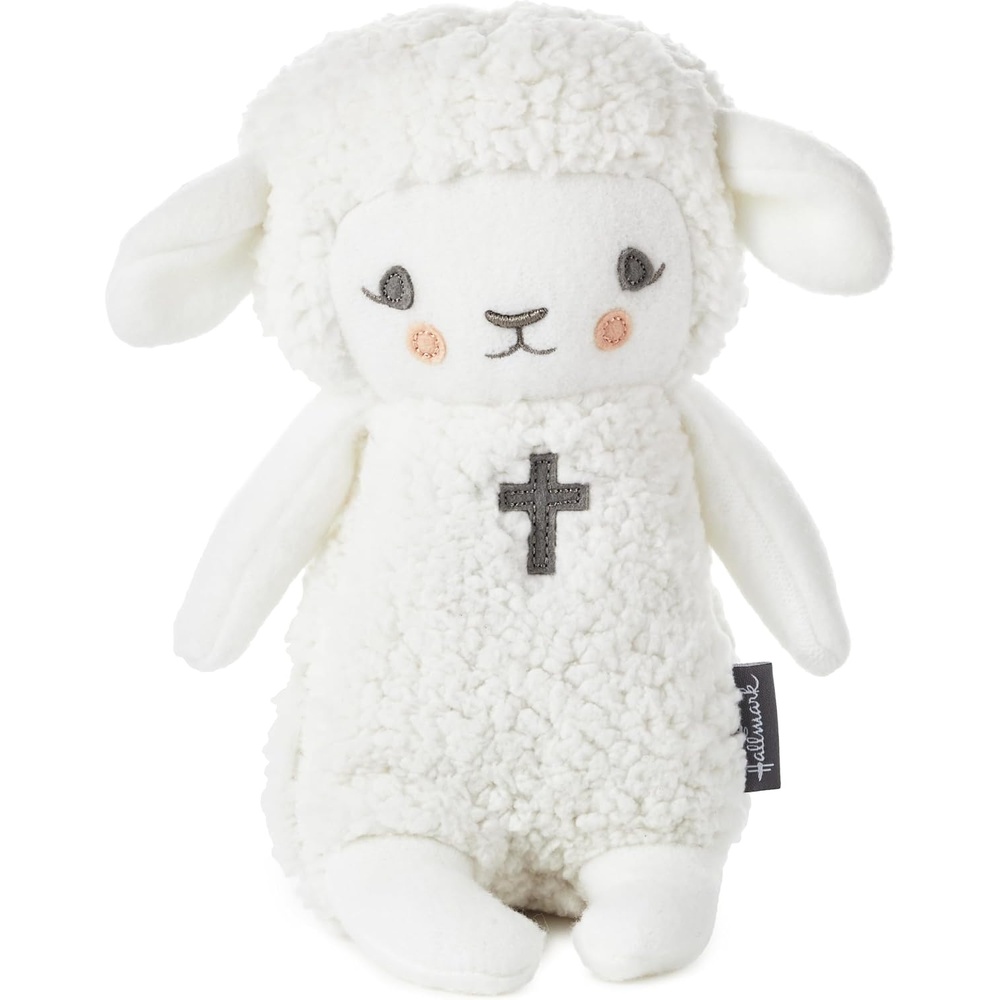 image:imageHallmark My Friend Jesus Plush Doll 13 Small Stuffed Jesus Religious Gift for Kids Baptism Easter Basket StuffersLullaby Lamb