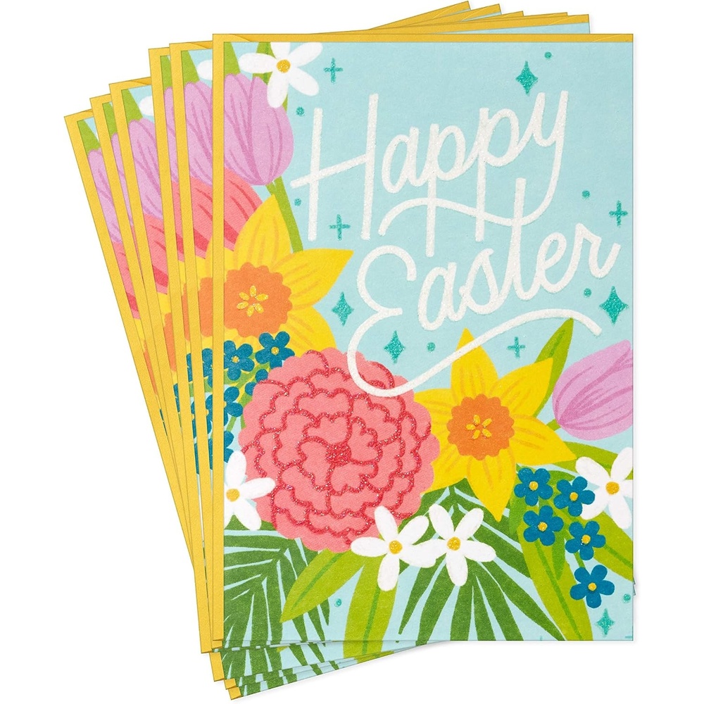 image:imageHallmark Pack of Easter Cards Lots of Happiness 6 Cards with EnvelopesLots of Happiness  6 Cards with Envelopes