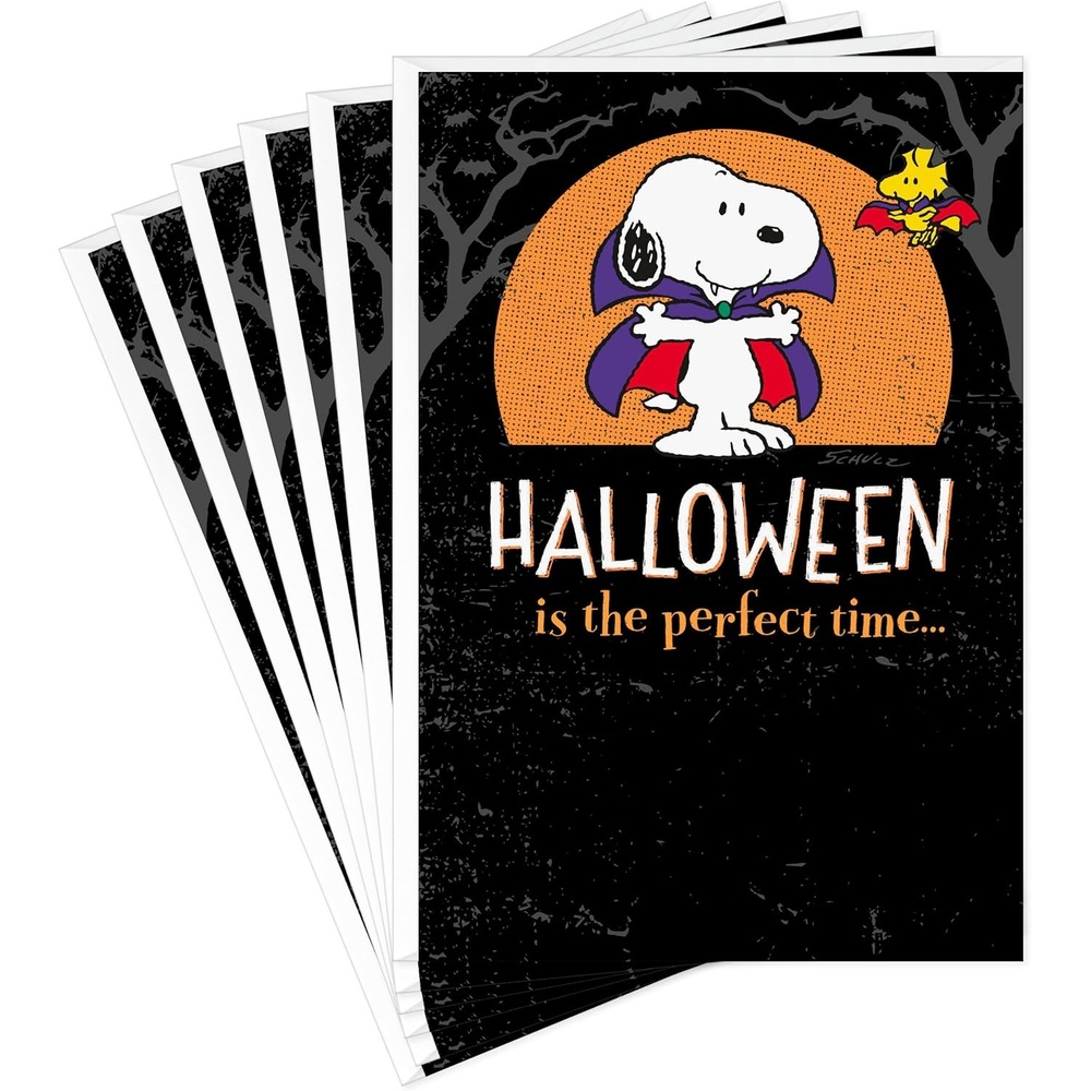 image:imageHallmark Peanuts Birthday Card Snoopy Hugs for Kids Grandchildren Friends FansHalloween is the perfect time