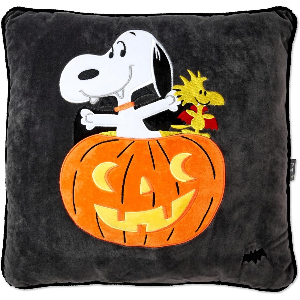 image:imageHallmark Peanuts LightUp Pillow 17x17 Snoopy the Vampire Beagle for Kids Fans Collectors