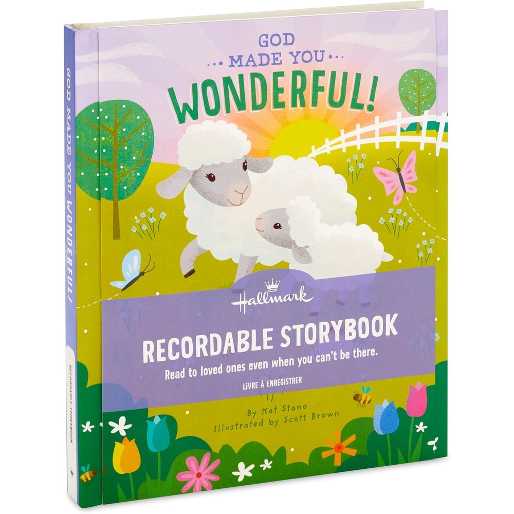 image:imageHallmark Recordable Book for Children God Made You Wonderful Easter Basket Stuffers