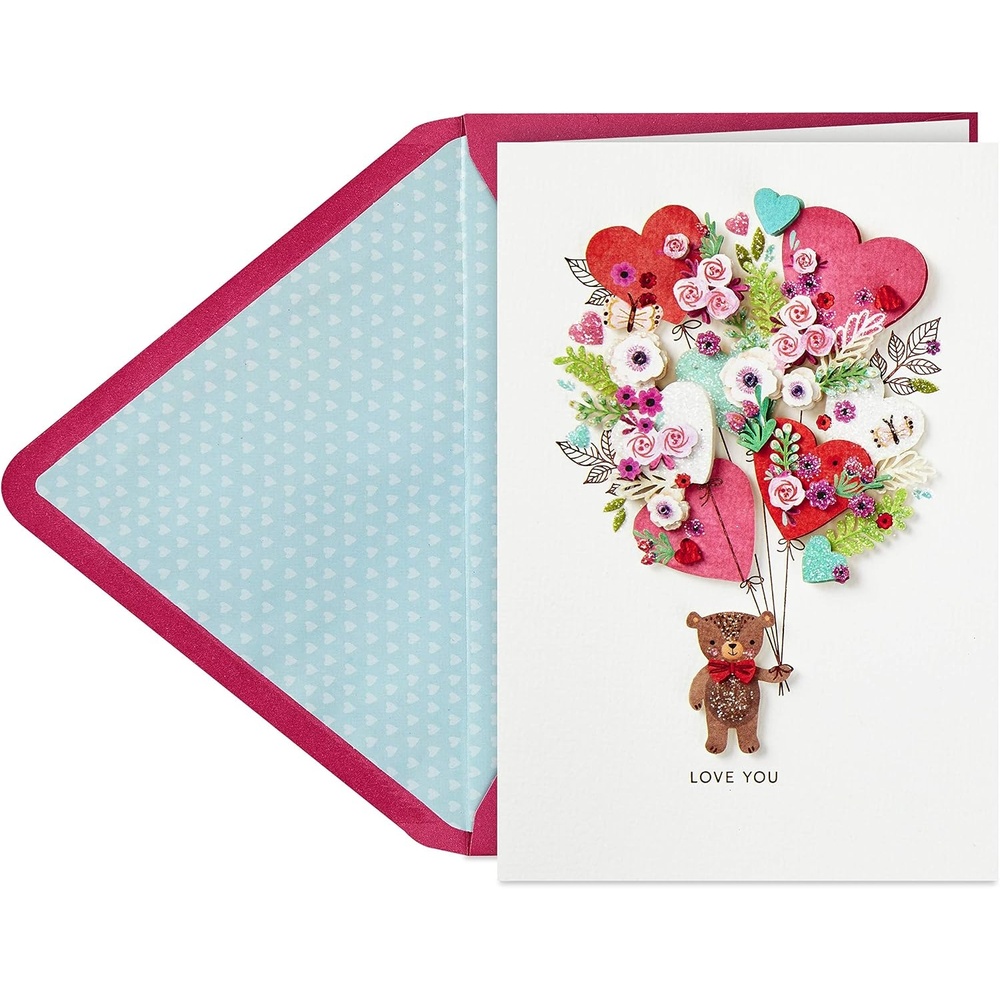 image:imageHallmark Signature Easter Card Easter WishesBear with Balloons