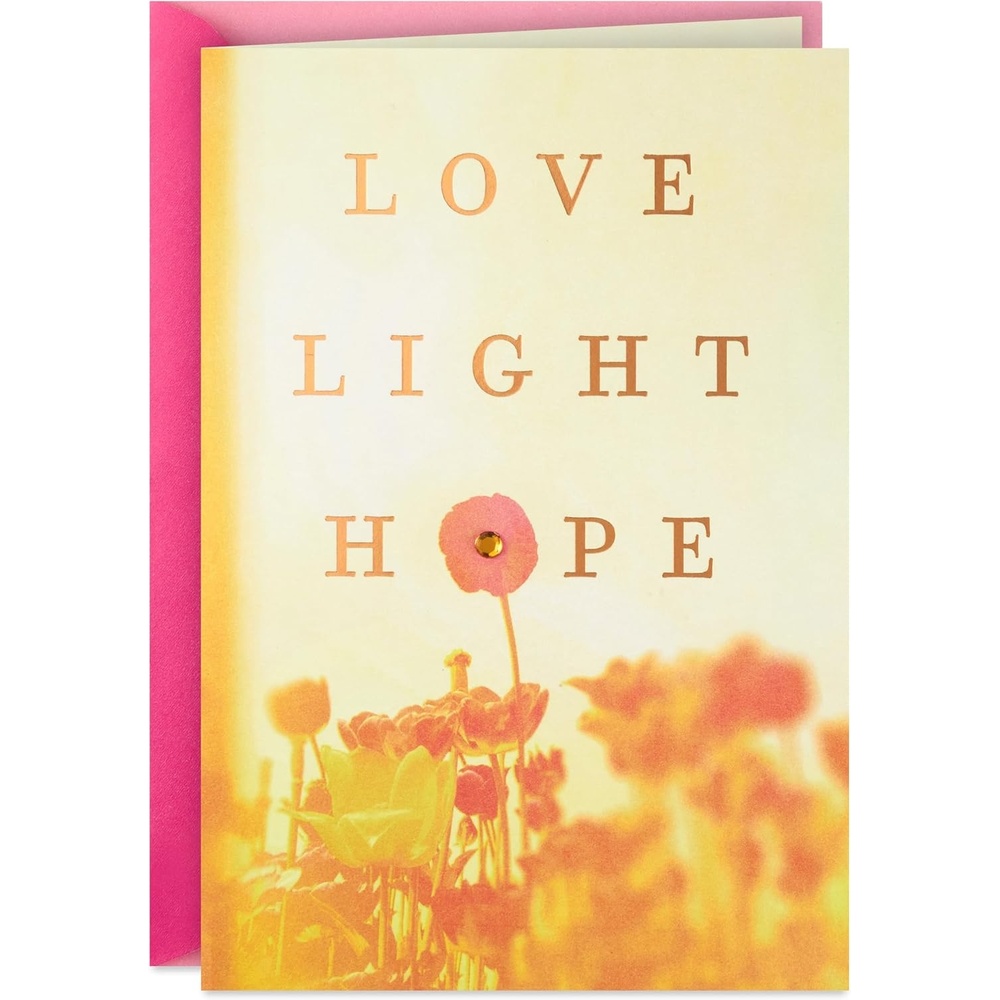 image:imageHallmark Spiritual Easter Card Love Light Hope for Friends Neighbors SiblingsLove  Light  Hope