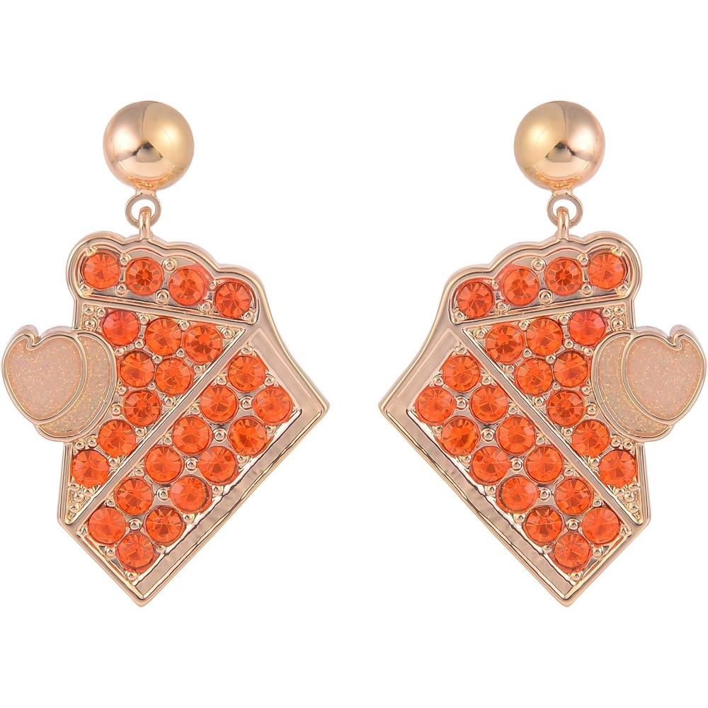 image:imageHallmark Stone Pumpkin Pie Earrings