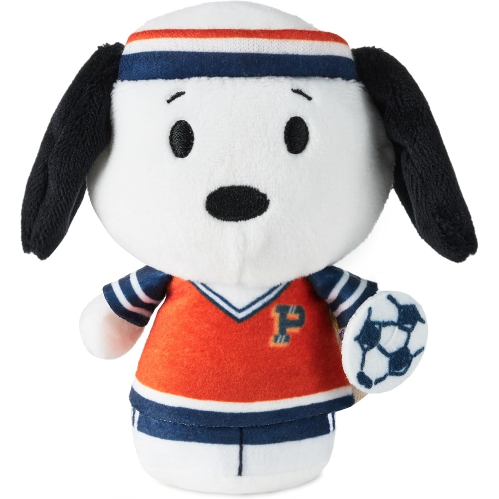 image:imageHallmark itty bittys Peanuts Plush Soccer Player Snoopy Gift for Easter Baskets Grandchildren Kids Friends