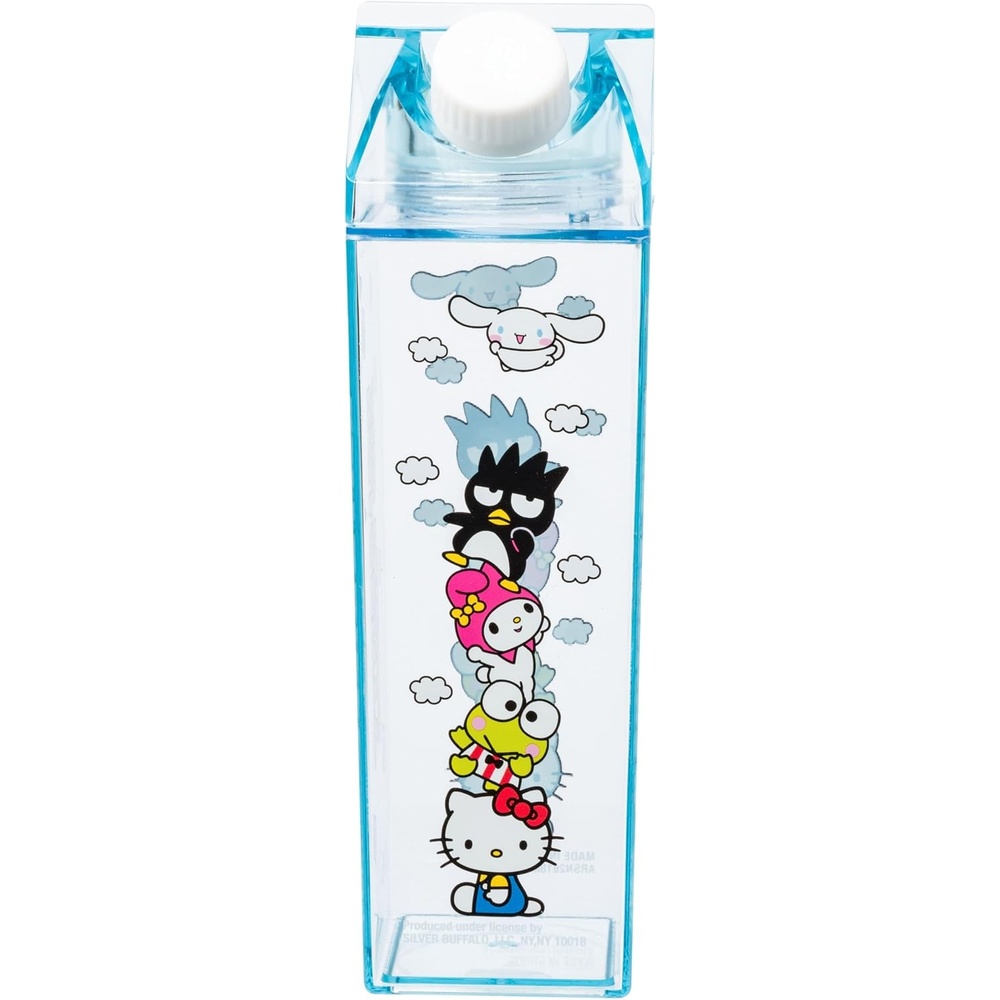 image:imageSilver Buffalo Rainbow Brite Featuring Twink Puppy Brite and Starlite Plastic Milk Carton Pitcher Bottle 162 OuncesHello Kitty and Friends Clouds