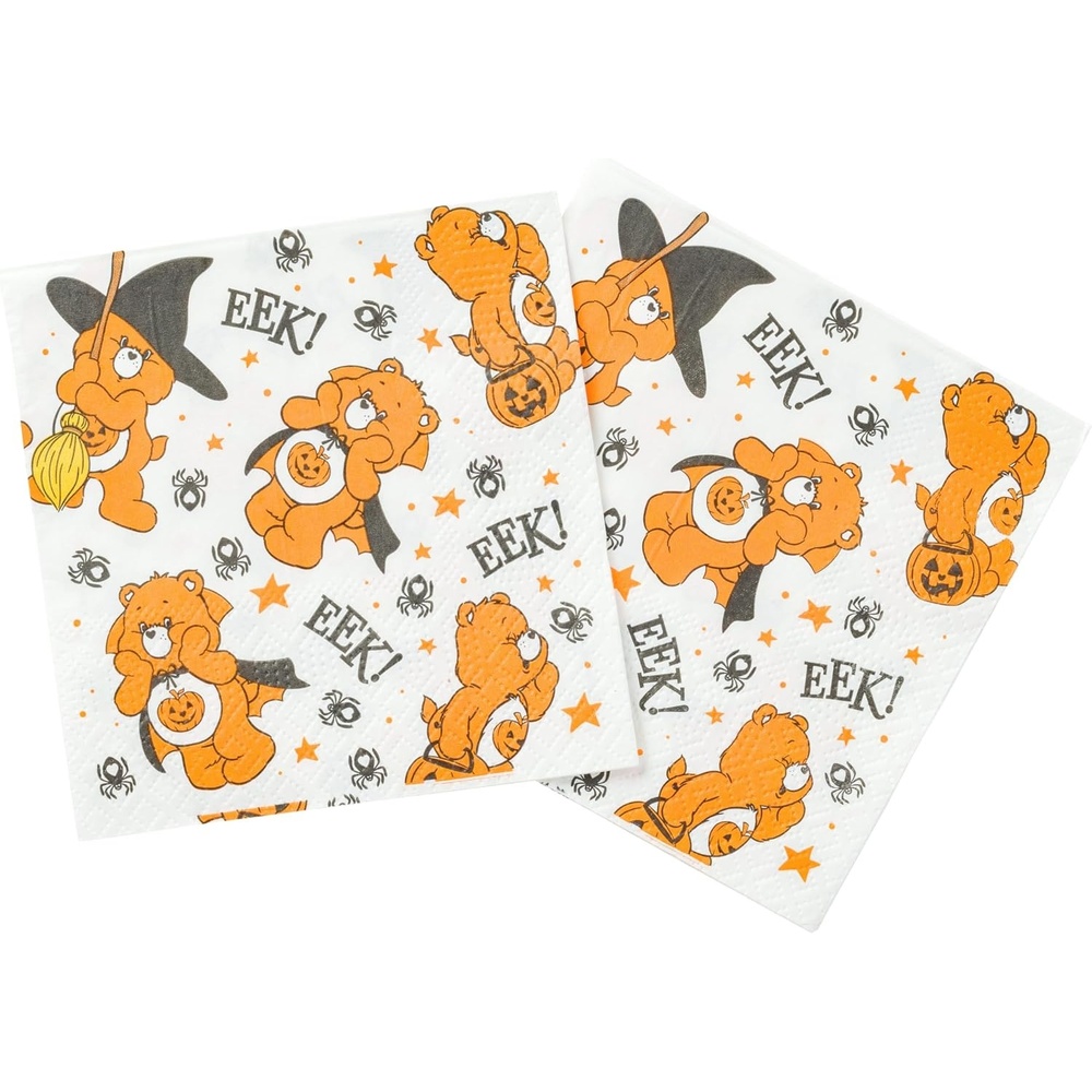 image:imageSilver Buffalo Rainbow Brite Spread Happiness Wherever You Go Guest Napkins 32 CountCare Bears Trick or Sweet Bear Halloween 40 Pack