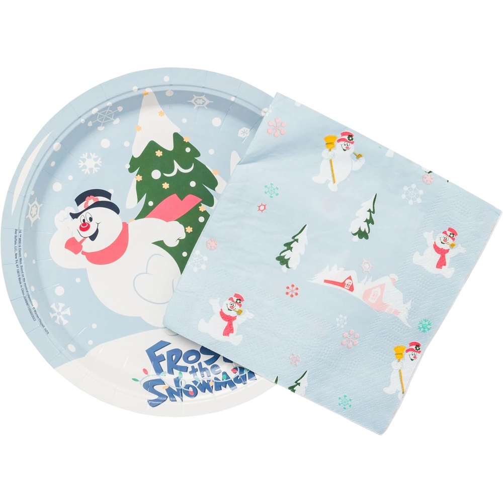 image:imageSilver Buffalo Rainbow Brite Spread Happiness Wherever You Go Guest Napkins 32 CountFrosty the Snowman 32 Pack