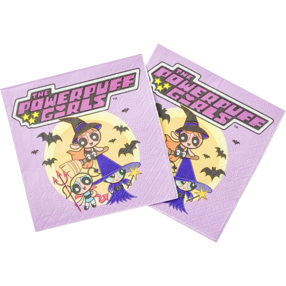 image:imageSilver Buffalo Rainbow Brite Spread Happiness Wherever You Go Guest Napkins 32 CountThe Powerpuff Girls Halloween 40 Pack
