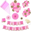 Tickle Me Pink and Gold
