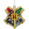 Glass Hogwarts Crest