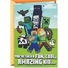 Minecraft Birthday Card