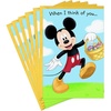 Mickey Mouse  6 Cards with Envelopes