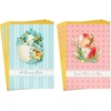 Vintage Easter Wishes  6 Cards with Envelopes