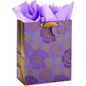 Hallmark 13″ Large Gift Bag with Tissue Paper (Butterflies, Mint Green, Pink, Black) for Easter, Mother’s Day, Bridal Showers, Baby Showers, Birthdays(1 Count (Pack of 1))