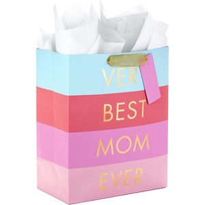 Hallmark 13″ Large Gift Bag with Tissue Paper (Butterflies, Mint Green, Pink, Black) for Easter, Mother’s Day, Bridal Showers, Baby Showers, Birthdays(4 count (Pack of 1))