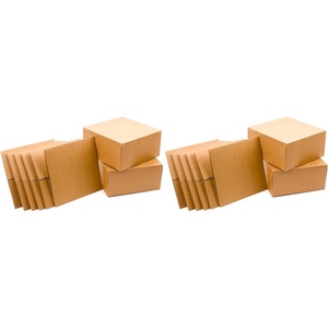 Hallmark 8″ Gift Boxes (Pack of 5; Square Kraft) for Valentine’s Day, Birthdays, Crafts and More(Pack of 10)