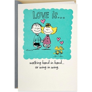 Hallmark Anniversary Card (Peanuts Vignette) (0399RZB1111)(Love Is…)