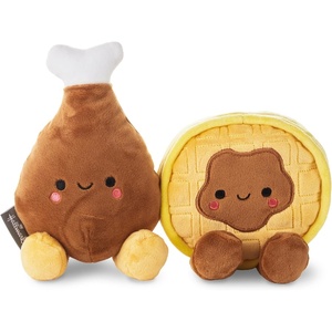 Hallmark Better Together Magnetic Plush (Peanut Butter and Jelly) 5″ Stuffed Toys, Easter Gifts for Kids(Chicken and Waffle)