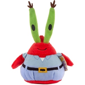 Hallmark Better Together Nickelodeon Magnetic Plush (Spongebob and Patrick) 5.75″ Stuffed Toys, Easter Gifts for Kids(Mr. Krabs)