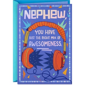 Hallmark Birthday Greeting Card for Kids (Hasbro Tonka Truck)(Right Mix of Awesomeness)